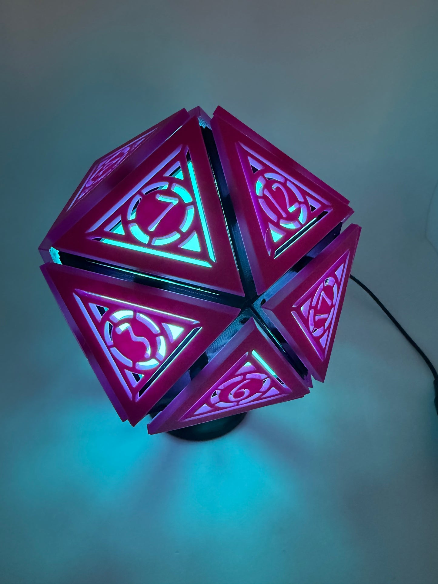 D20 mini lamp ( Blue Light  )
