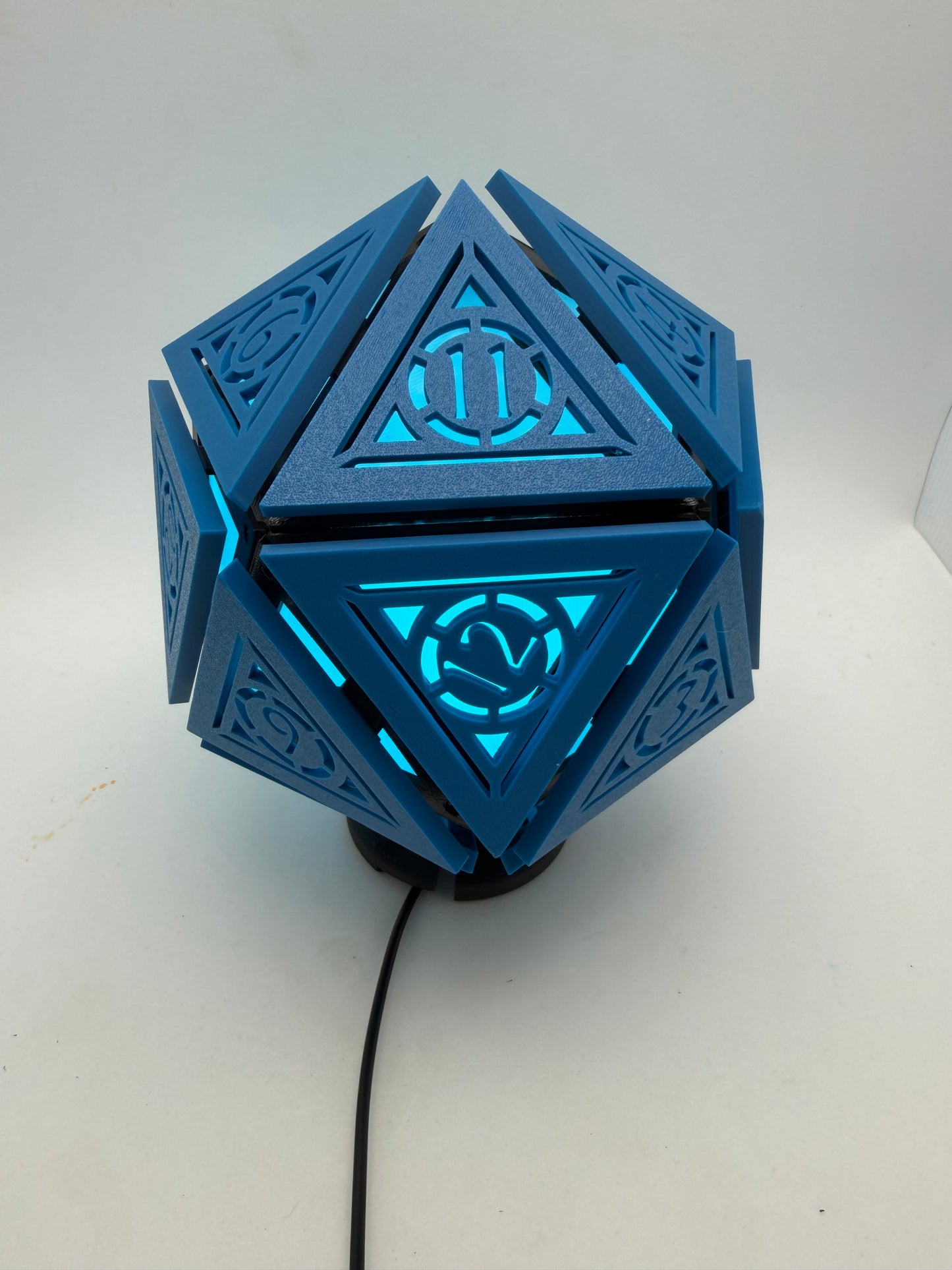 D20 mini lamp ( Blue Light  )