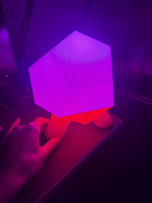 Simple dodecahedron lamp
