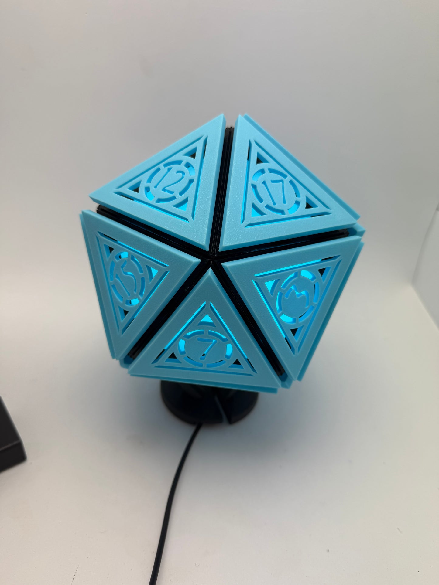 D20 mini lamp ( Blue Light  )