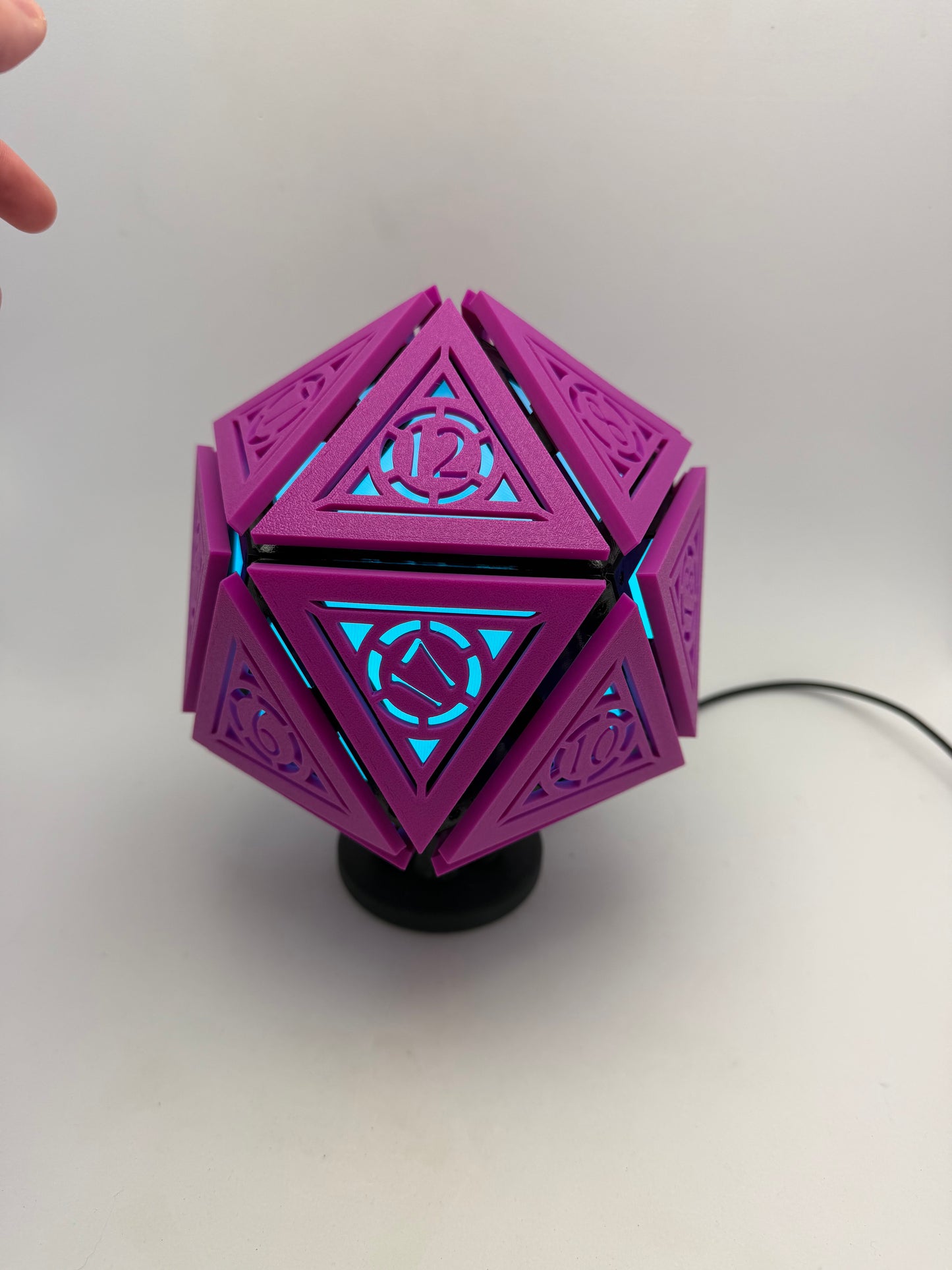 D20 mini lamp ( Blue Light  )