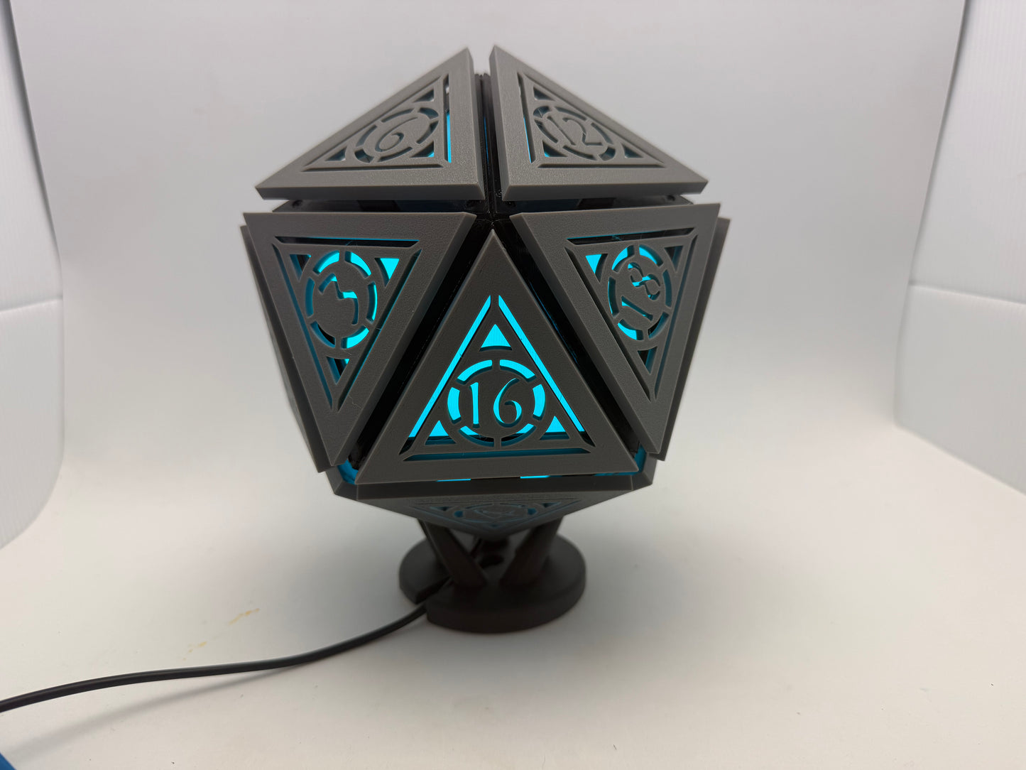 D20 mini lamp ( Blue Light  )